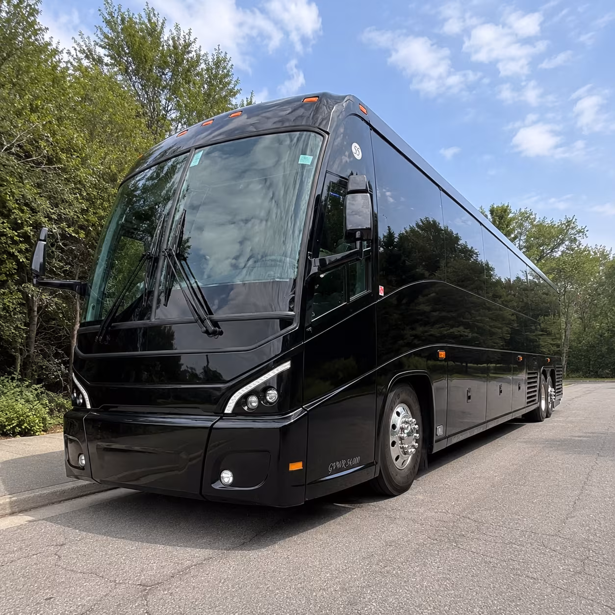 charter buses for large bachelor and bachelorette groups heading out of corona