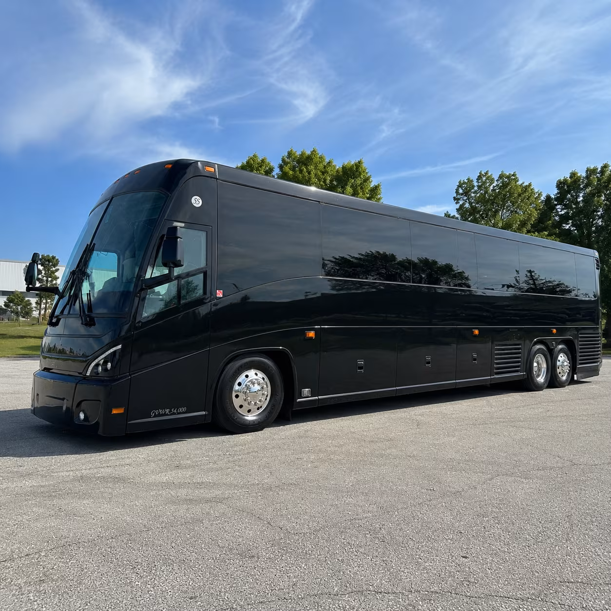 corona 47 passenger charter bus