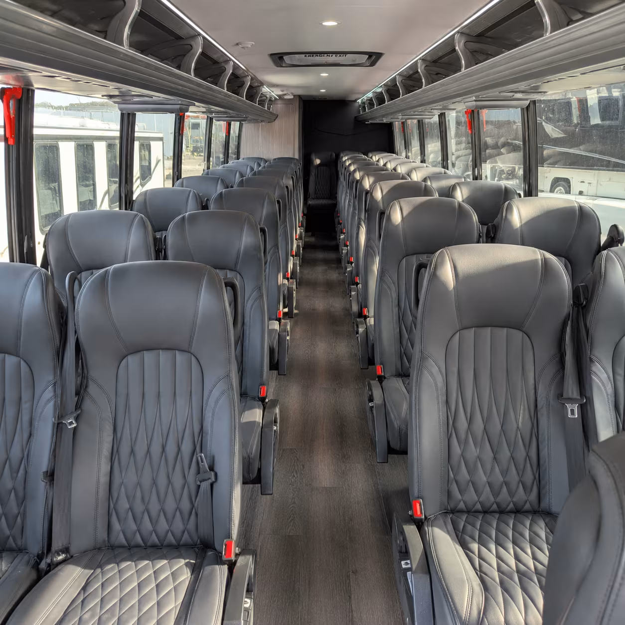 corona airport transportation onboard seating