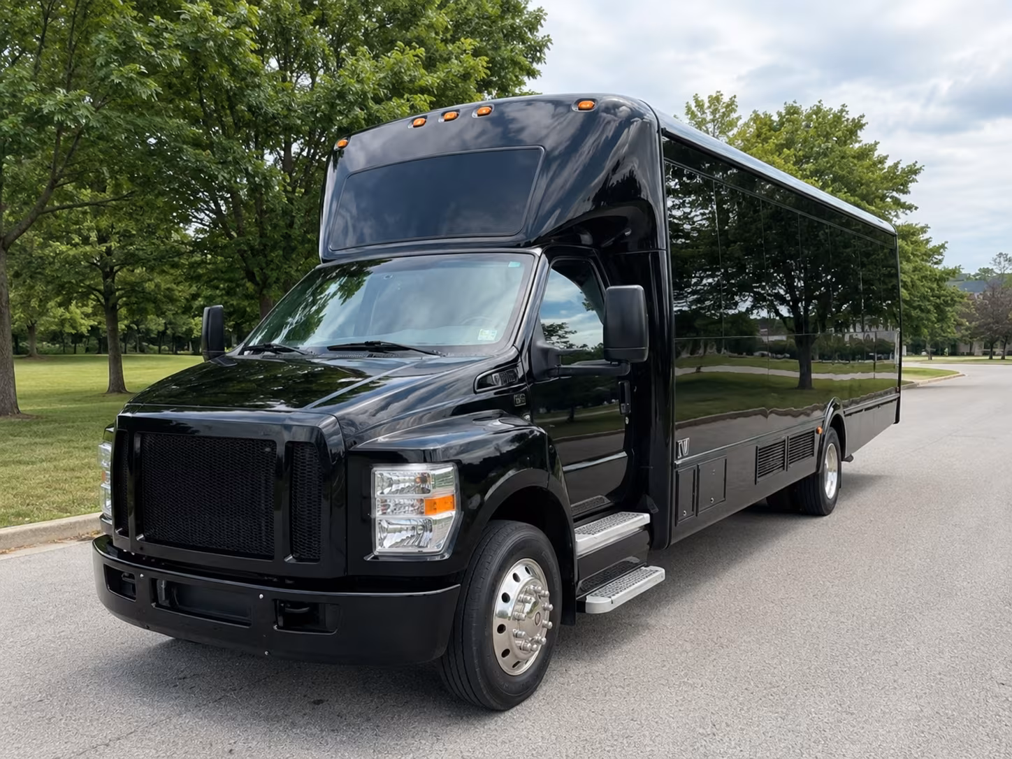 corona anniversary party bus rental