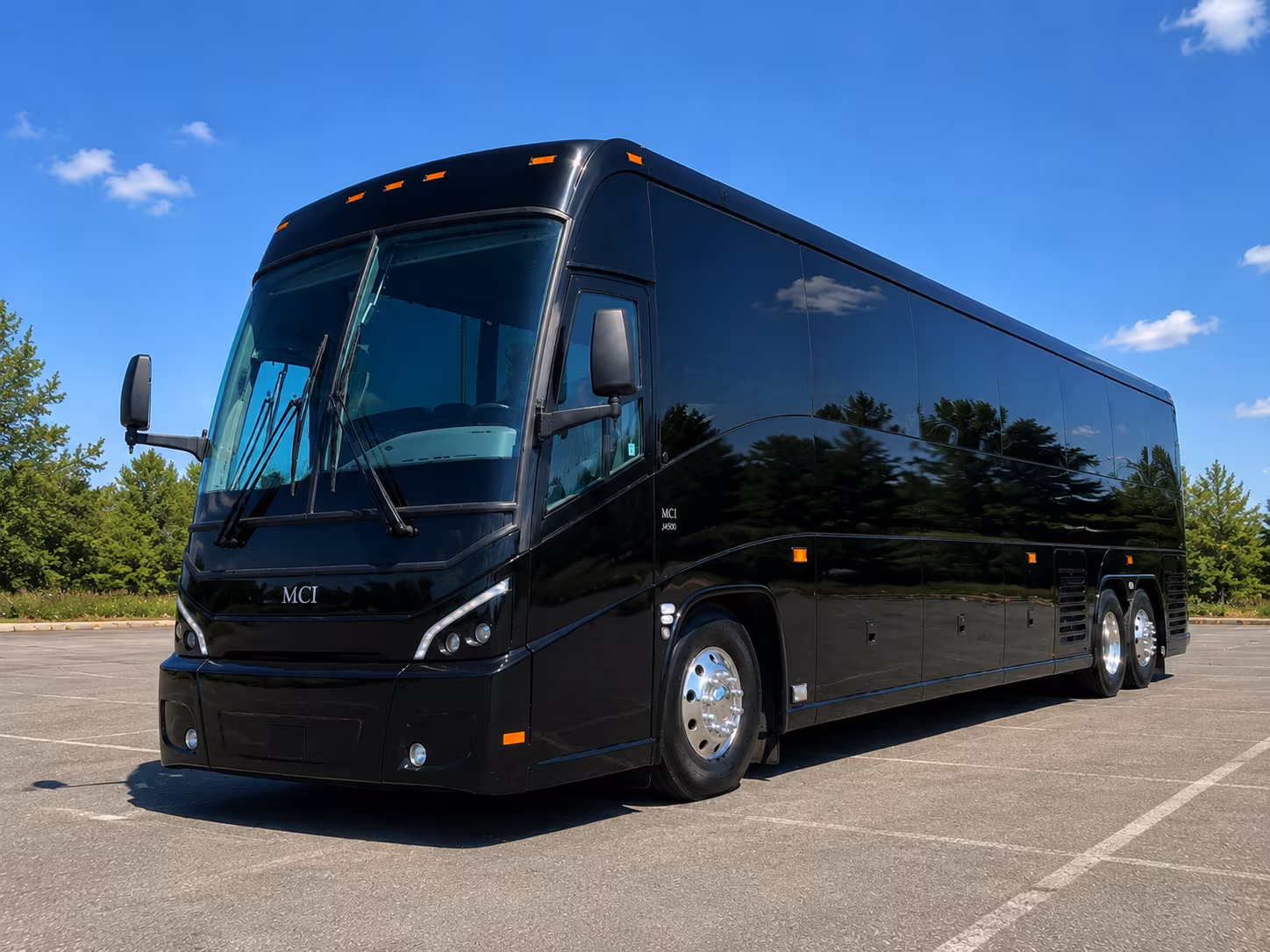 corona charter bus
