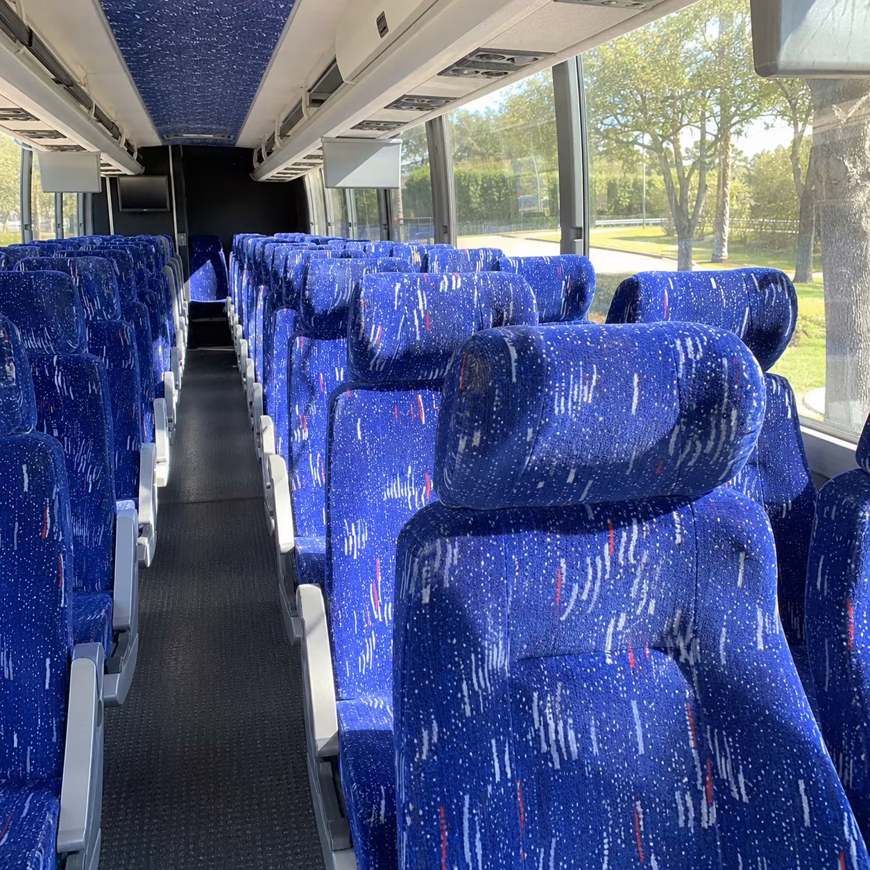 corona convention charter bus rental