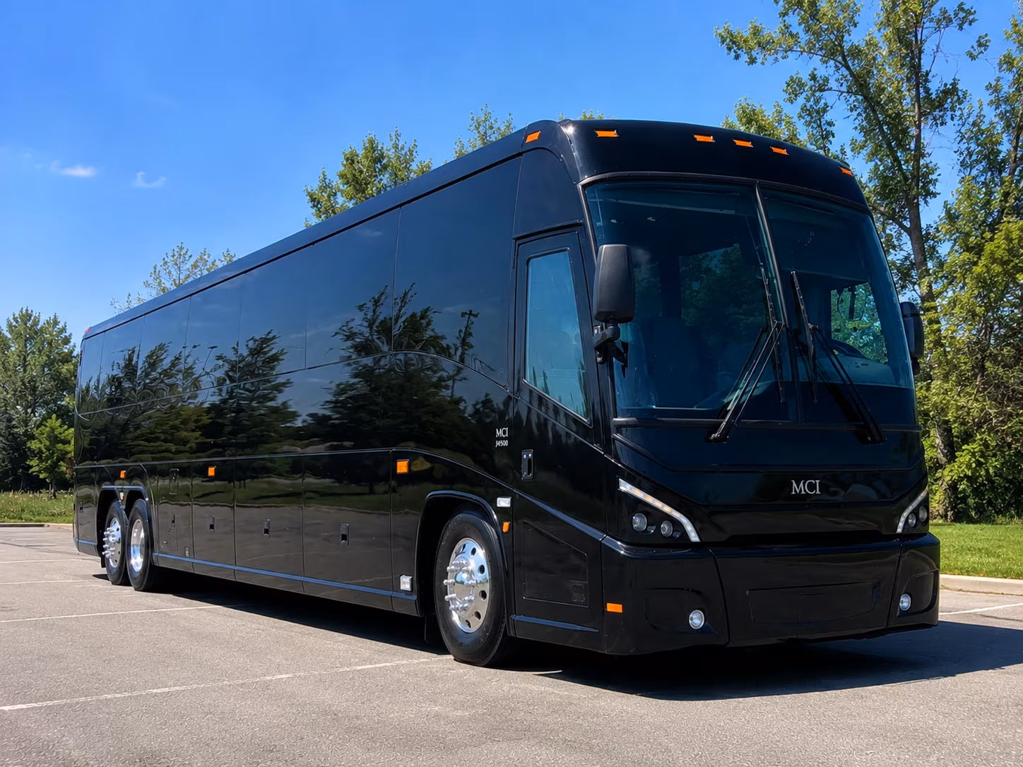 corona field trip charter bus rental