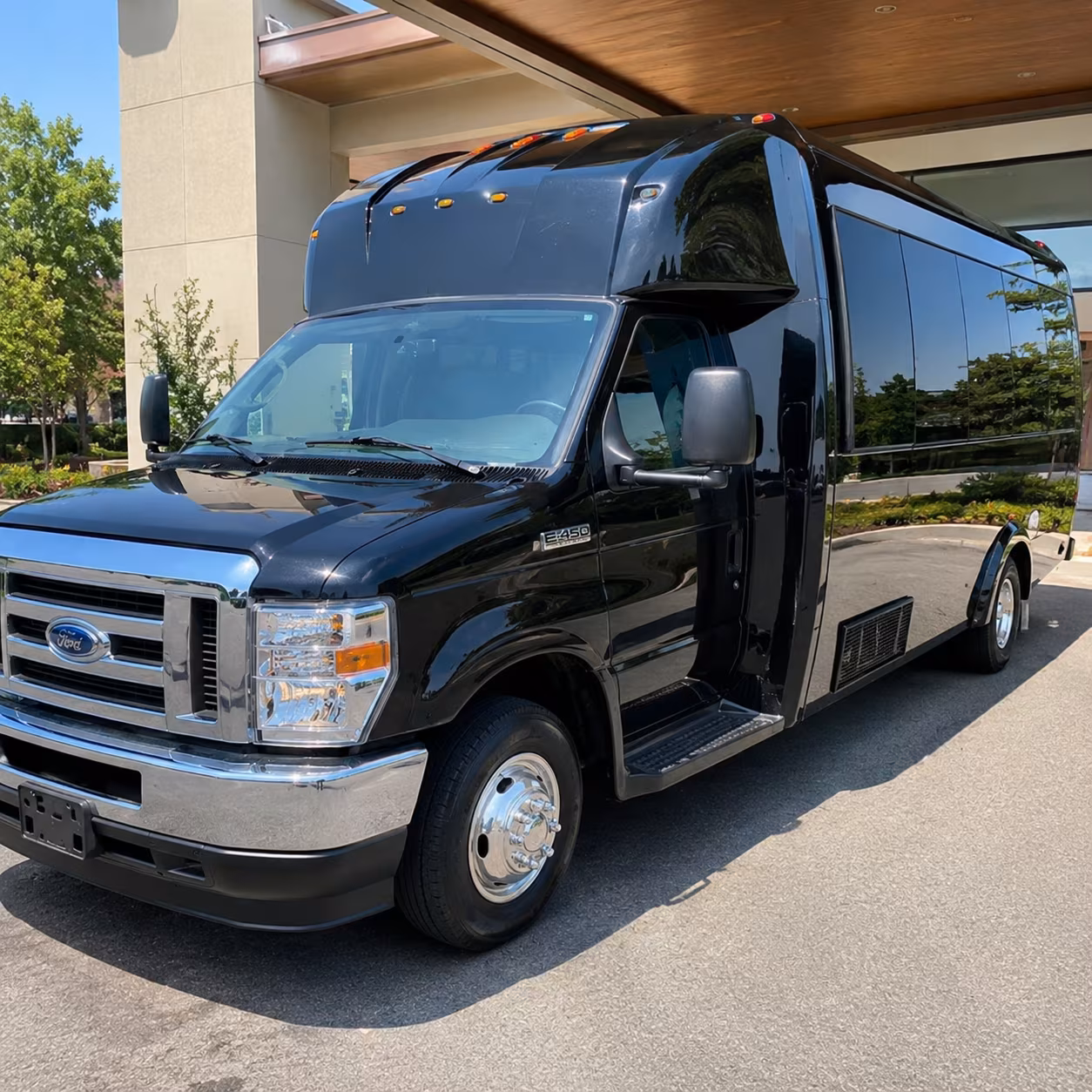 corona holiday party bus rental