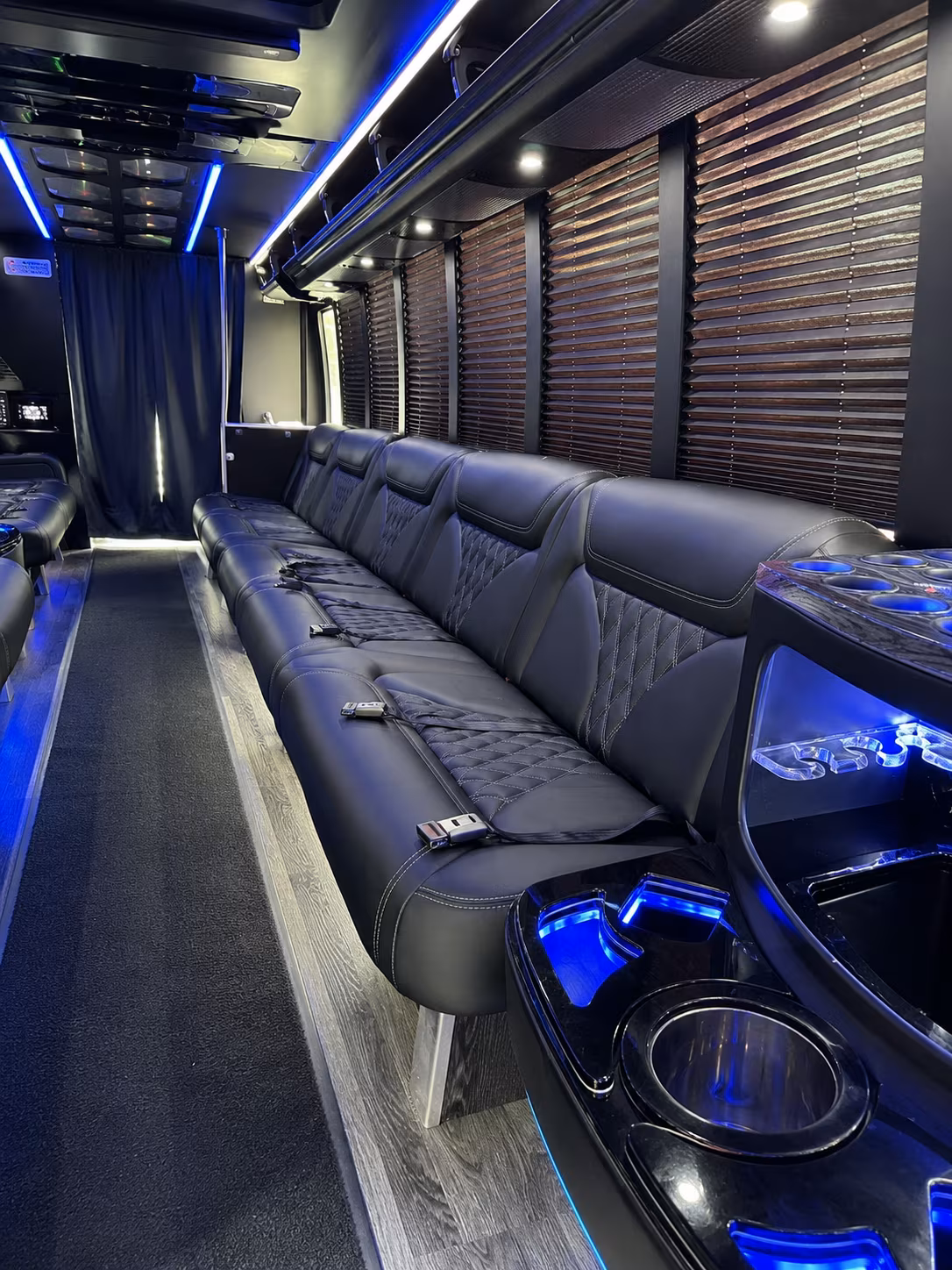 corona new years eve party bus rental