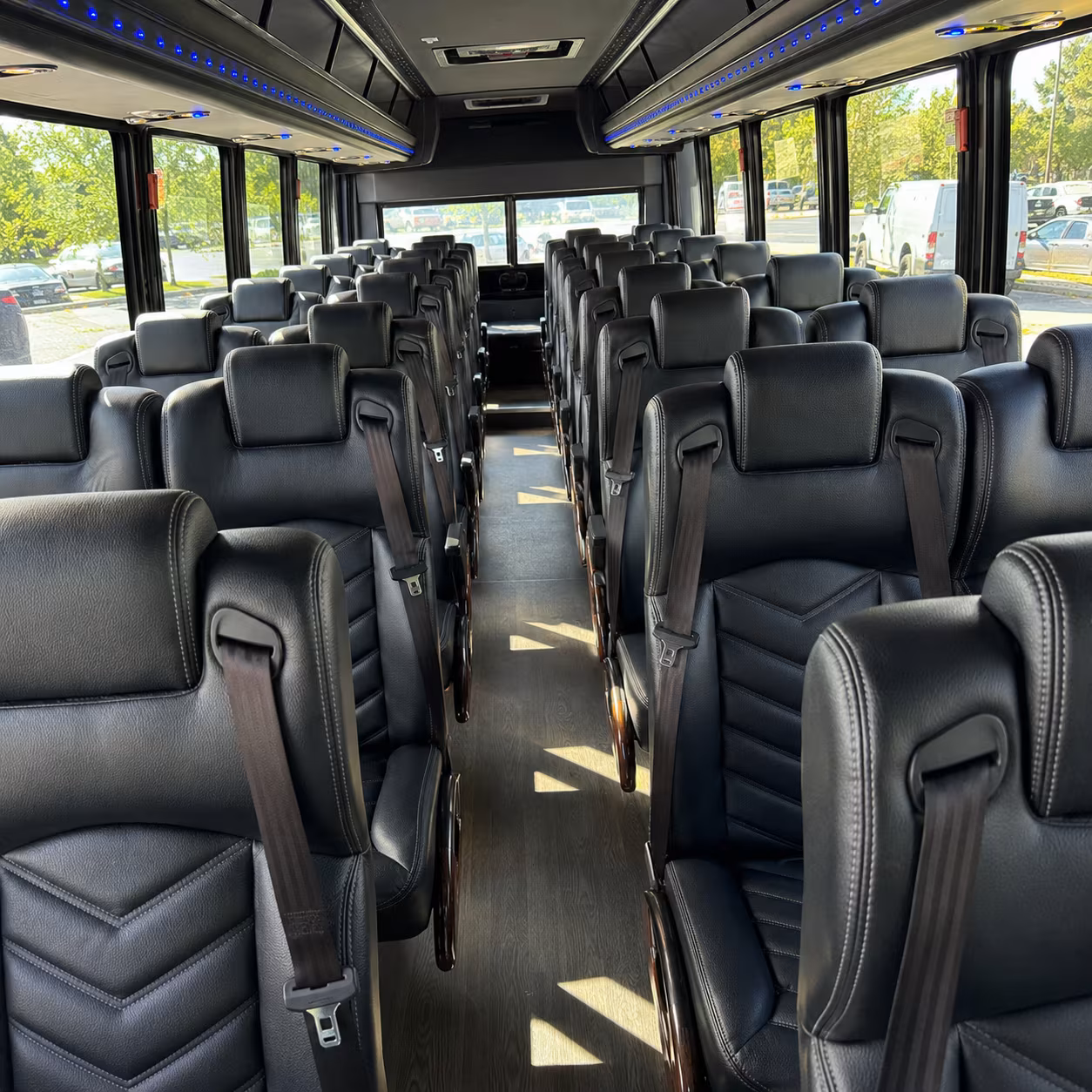 corona sporting event transportation onboard seating