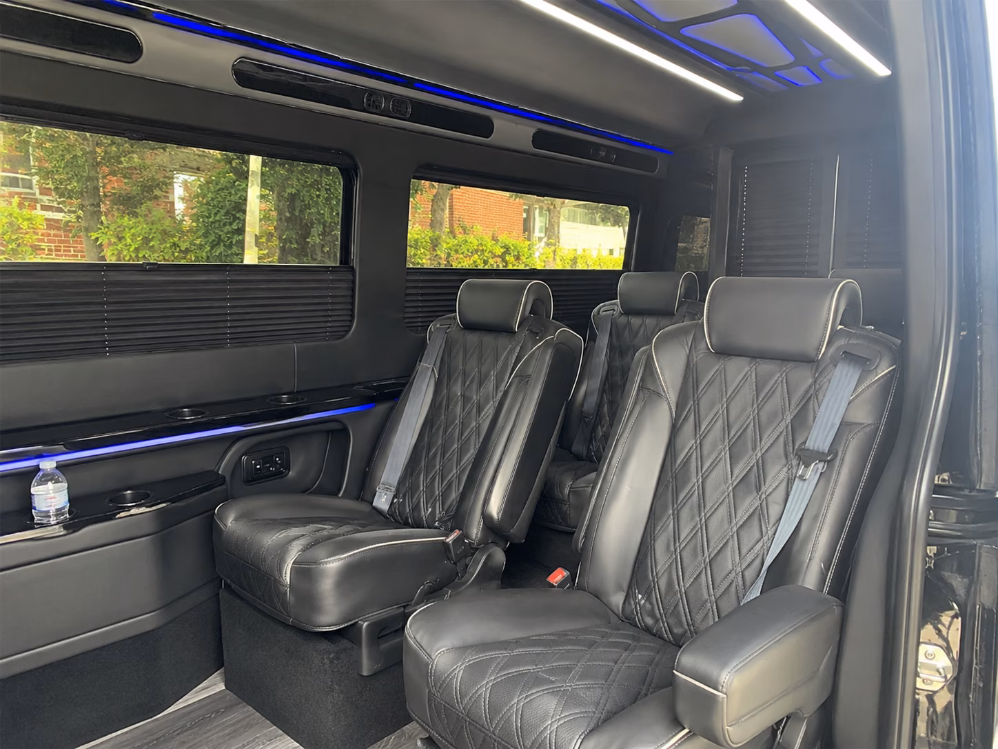 corona sprinter van with driver inside