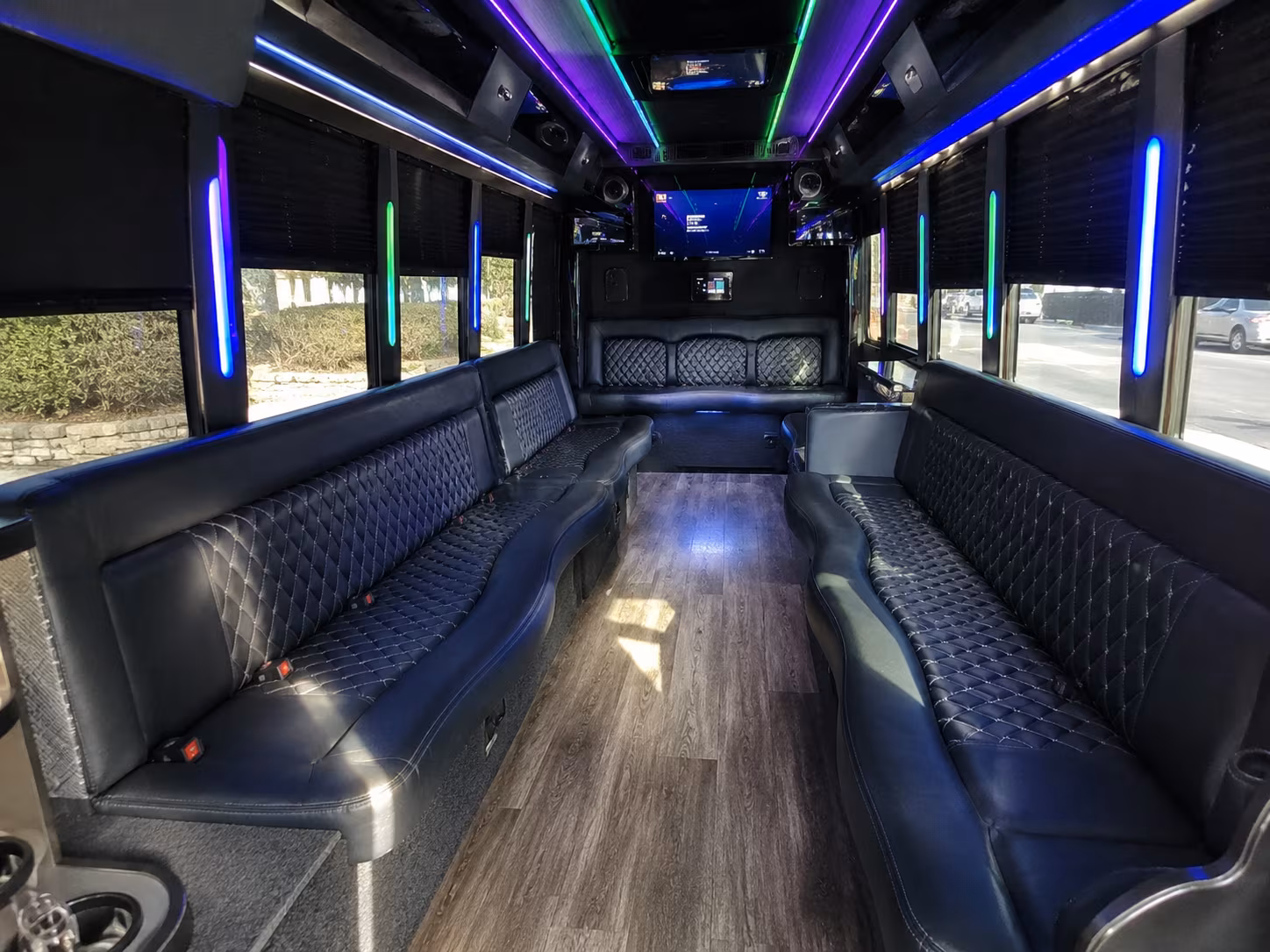 party buses to angel stadium games from corona