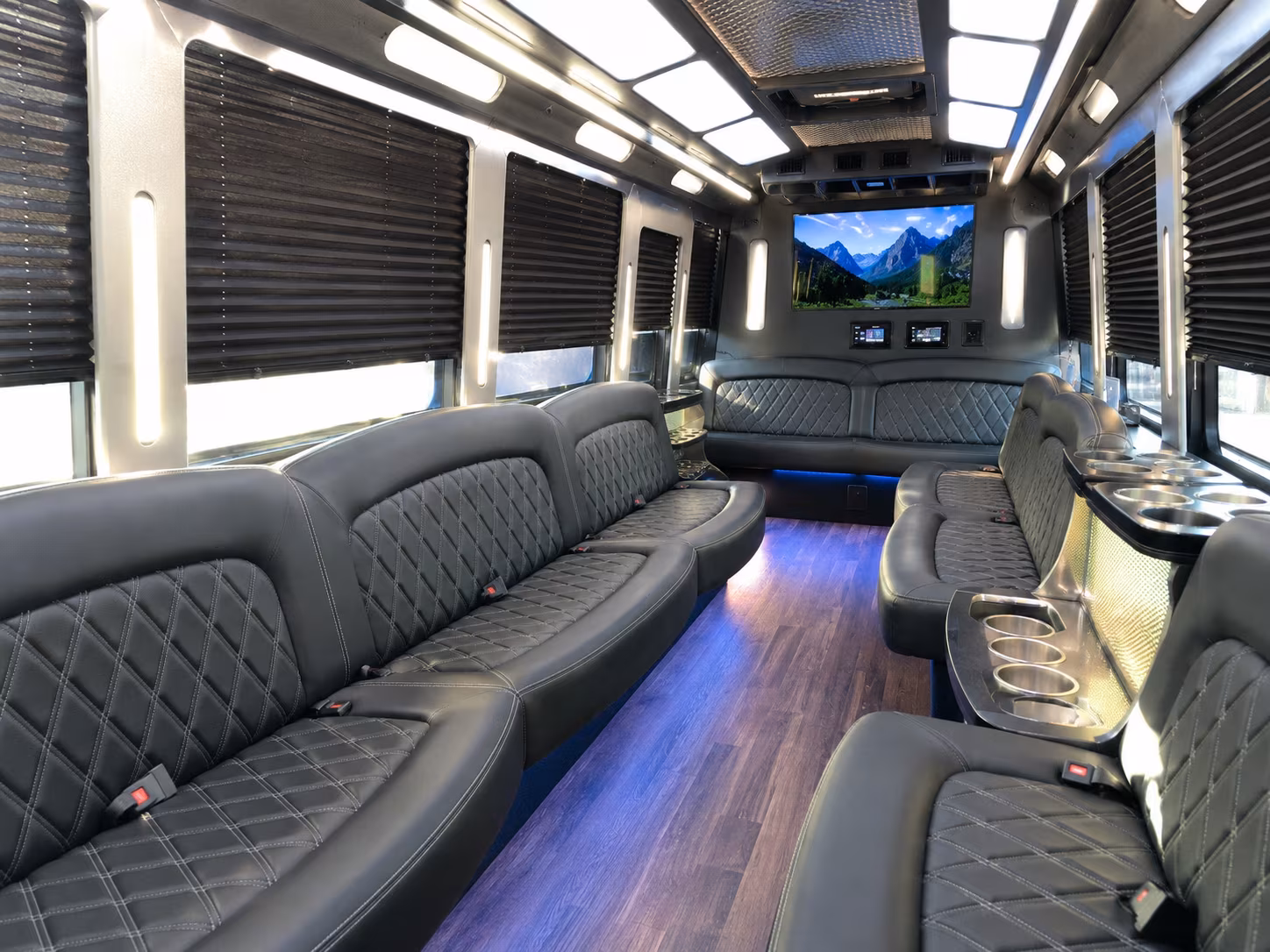 sporting event buses and stadium shuttles from corona